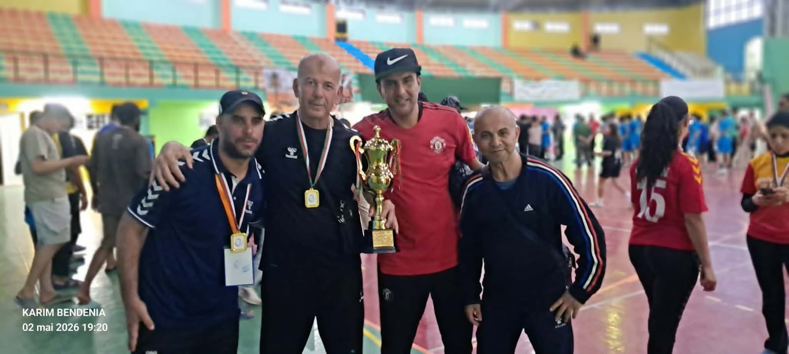 L'université de Oran 1 présente à la ville universitaire de Wahran sa première médaille d'or après que l'équipe féminine de handball ait remporté la coupe universitaire lors du match final aux dépens de l'université Jigel avec un score de 27-22
