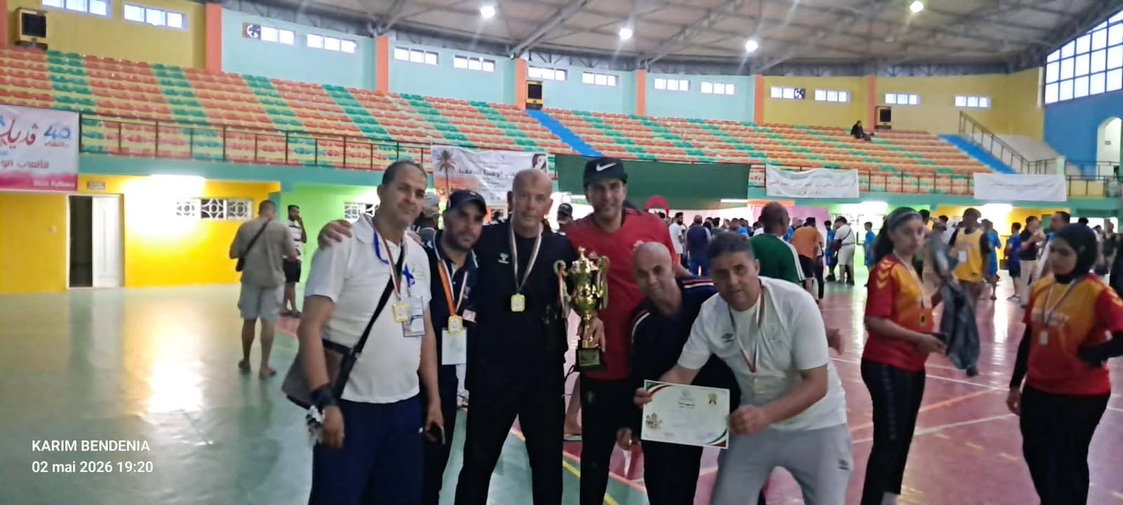 L'université de Oran 1 présente à la ville universitaire de Wahran sa première médaille d'or après que l'équipe féminine de handball ait remporté la coupe universitaire lors du match final aux dépens de l'université Jigel avec un score de 27-22