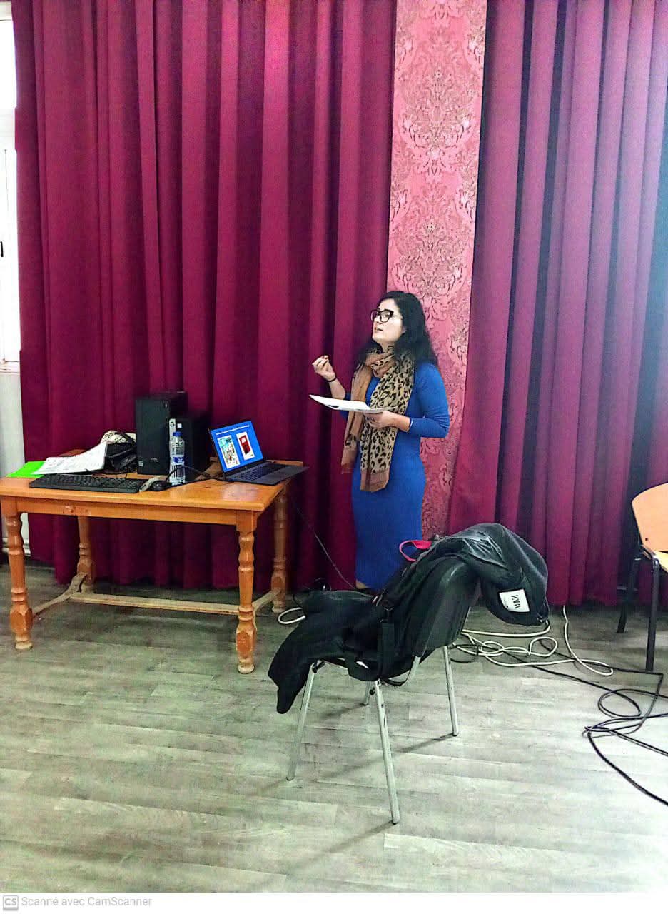 زيارة الاستاذة إنماكولادا غارو سانشيز - جامعة اليكانت - اسبانيا