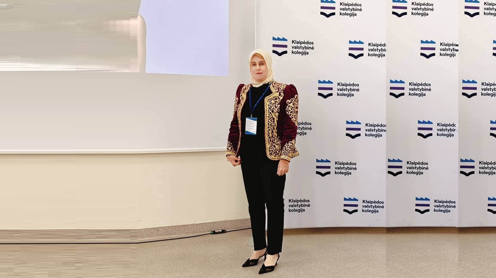 بعض الصور من تنقل الاستاذة بلعسكري من كلية علوم الطبيعة والحياة التي استفادت من منحة ايراسموس بكلية كلايبيدوس فالستيبيني -ليتونيا،