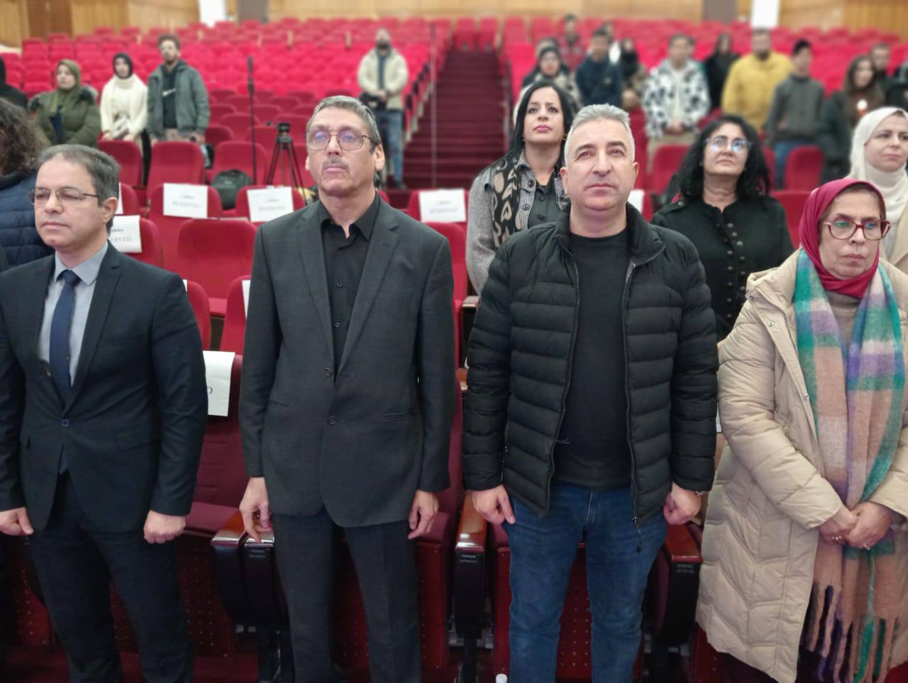 الافتتاح الرسمي لتظاهرة «المسرح في رحاب الجامعة» في موسمها الثالث، التي تنظمها جامعة_وهران1 بالتنسيق مع مديرية_الثقافة_والفنون لولاية وهران