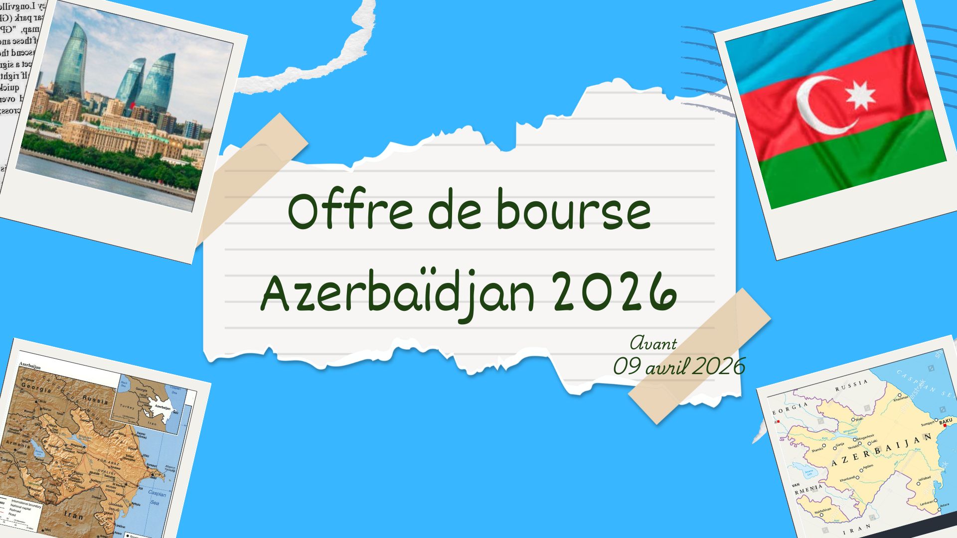Offre  de bourse Azerbaïdjan 2026