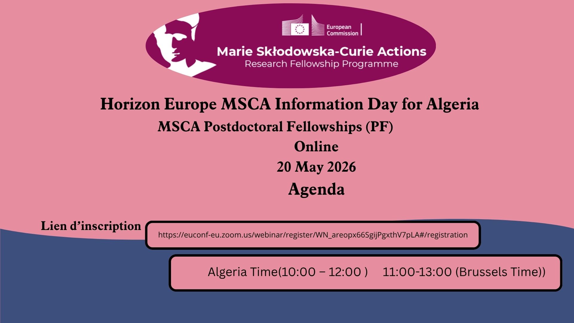 InfoDay en ligne le 20 mai 2026
